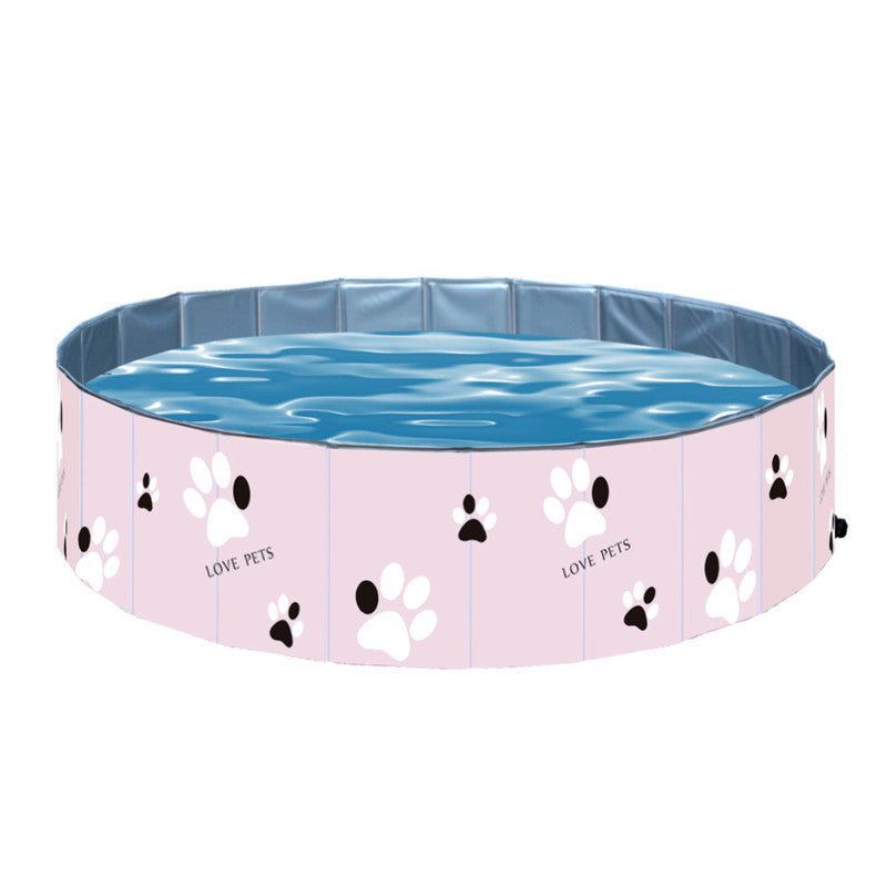 PVC Folding Pet Bathtub – Portable Wash Tub