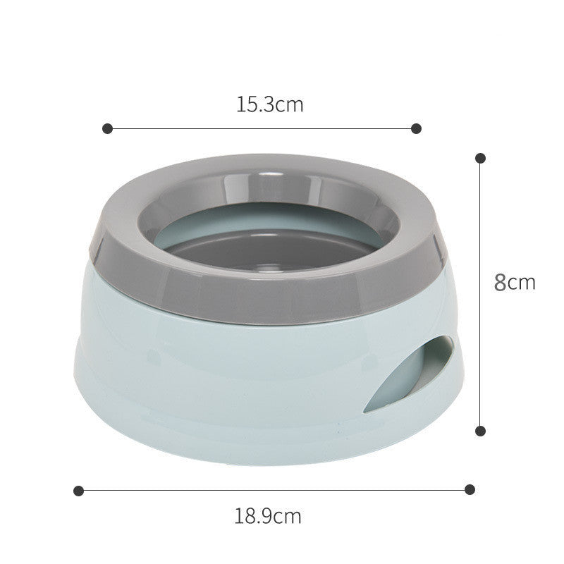 Anti-Splash Dog Water Bowl – Travel & Car Pet Bowl