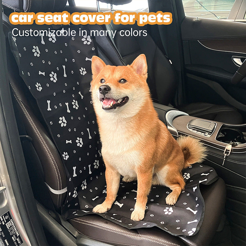 Pet Car Seat Cover – Waterproof Oxford Cloth Mat for Dogs & Cats