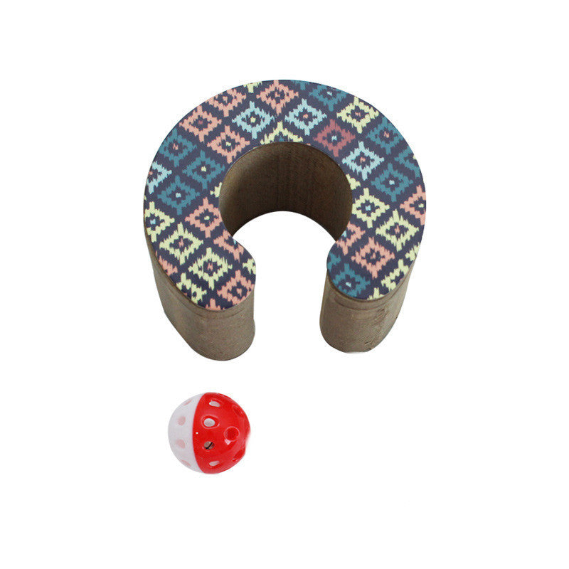 Foldable Cat Scratching Board – Wear-Resistant Corrugated Paper