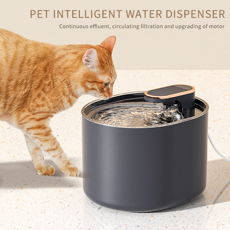 Automatic Cat Water Fountain – USB Silent Water Feeder