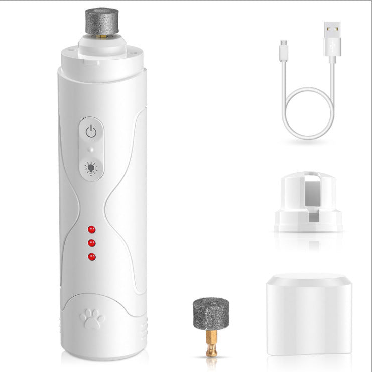 Electric Pet Nail Grinder – Rechargeable Grooming Tool